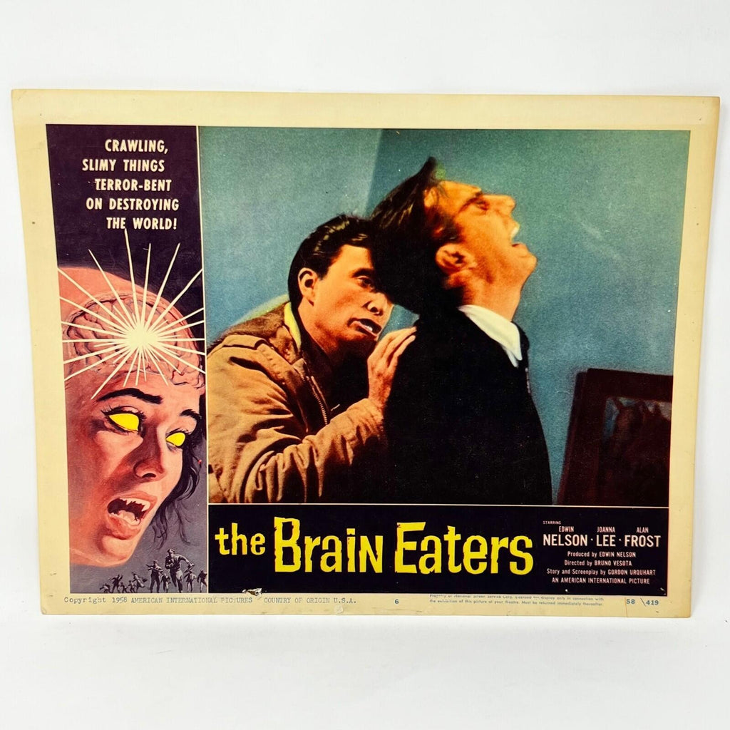 1958 The Brain Eaters Movie Lobby Card No.6