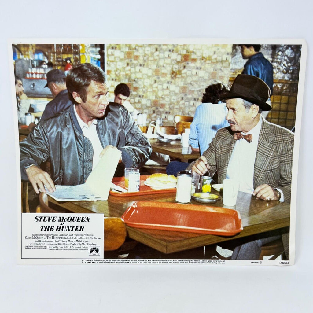 Steve Mcqueen as The Hunter Collectible Movie Lobby Card No.7