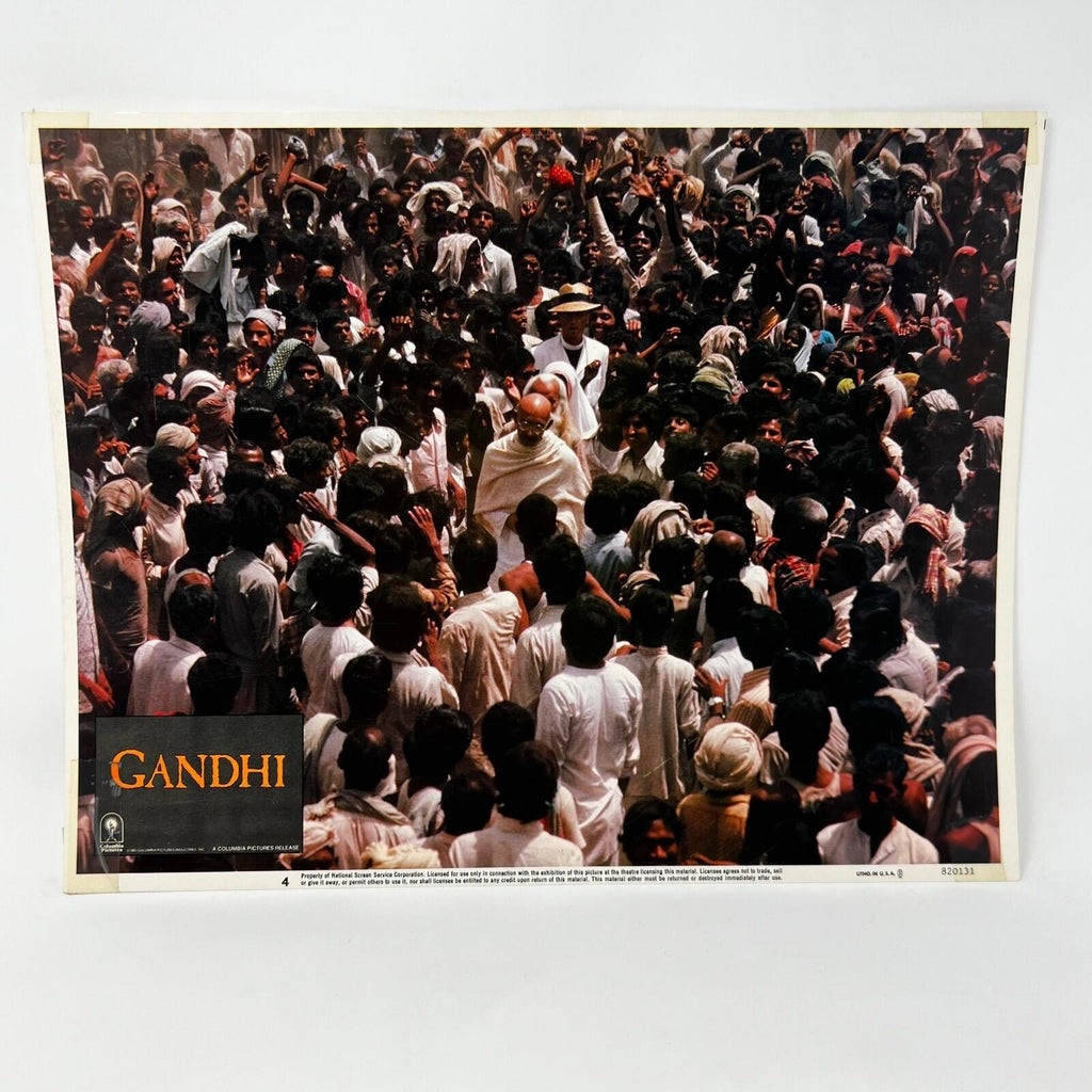 Gandhi Movie Lobby Cards Poster set of 4