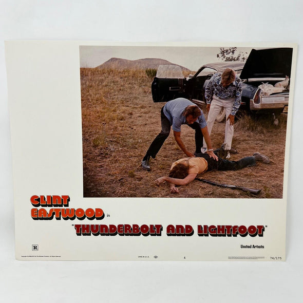 Thunderbolt and Lightfoot Collectible Movie Lobby Card Clint Eastwood No.4