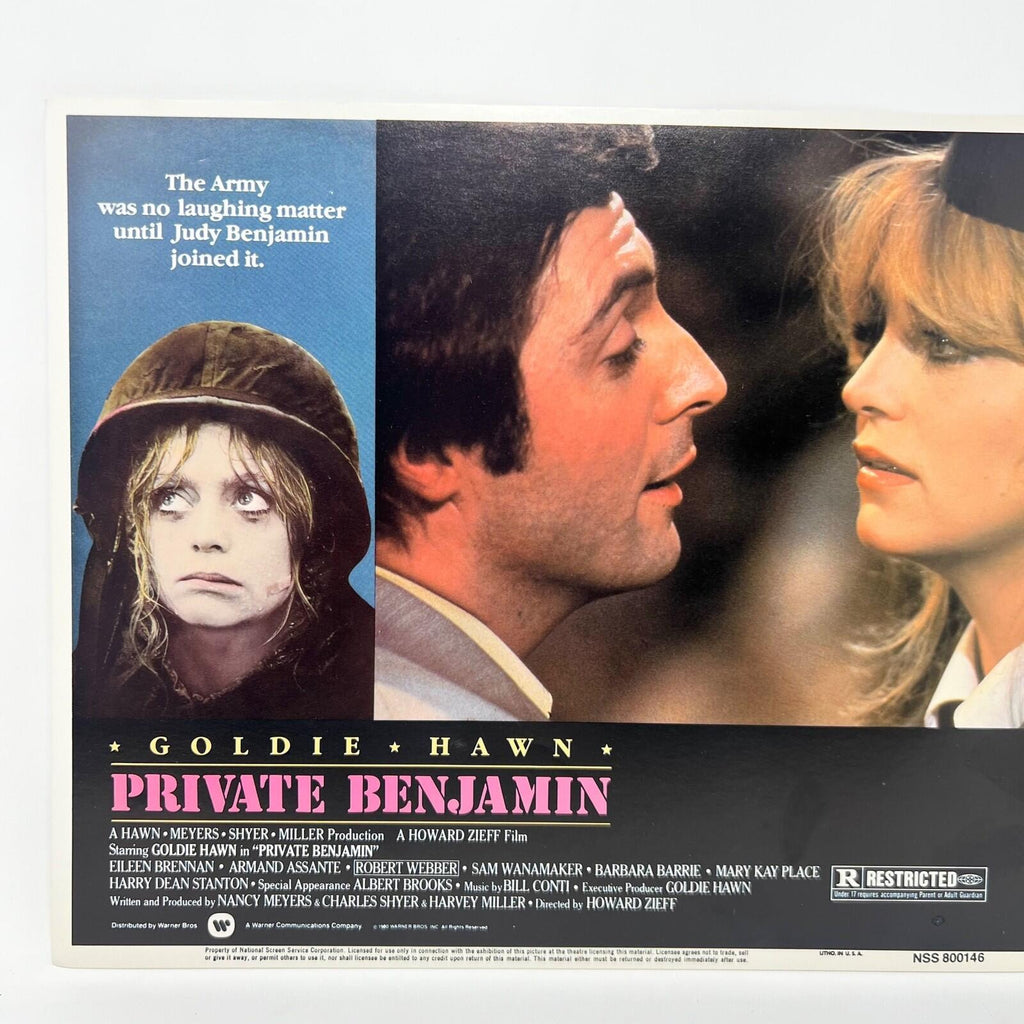 1980 Goldie Hawn Private Benjamin Collectible movie Lobby Card (d)