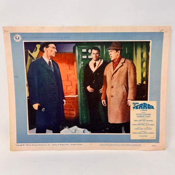 1966 Island Of Terror In Color Original Movie Lobby Card No.3