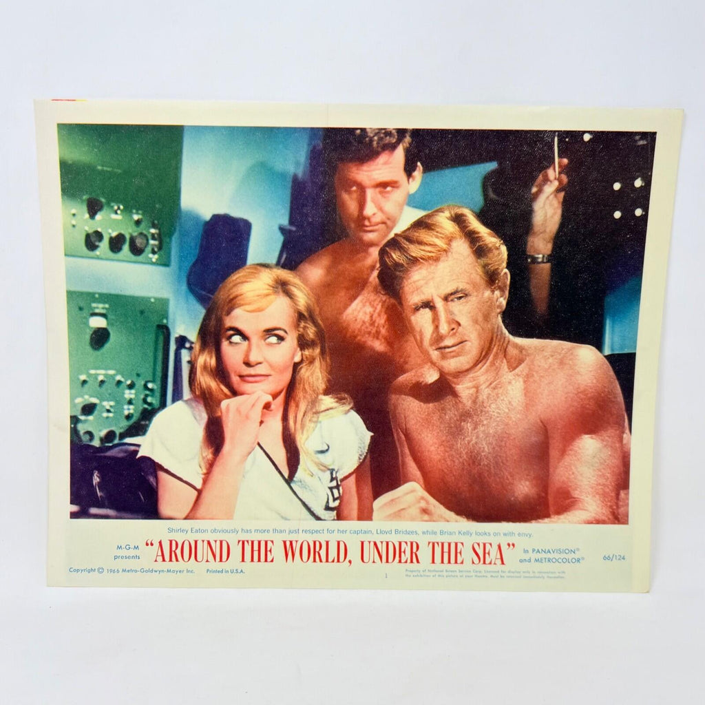 1966 Around The World Under the Sea Original Movie Lobby Card No.1