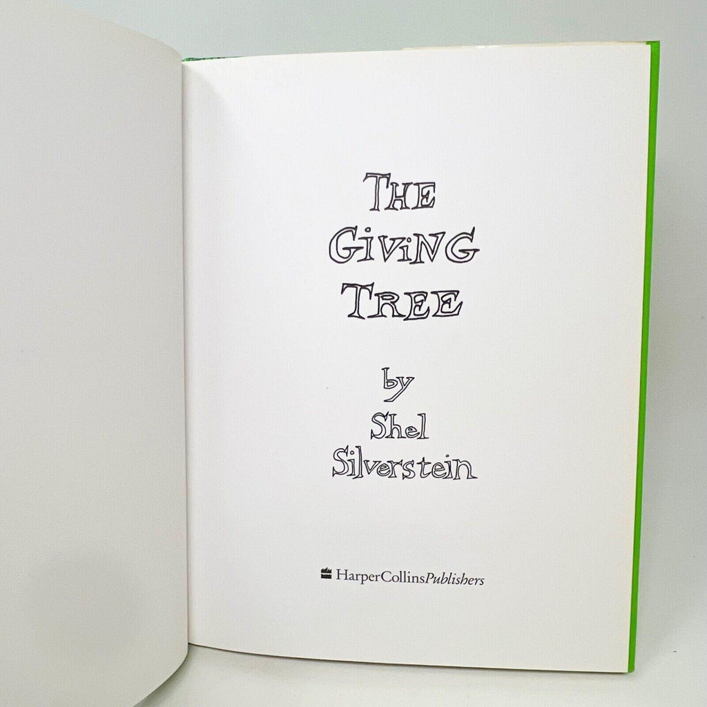 The Giving Tree - Shel Silverstein - hardcover - Good