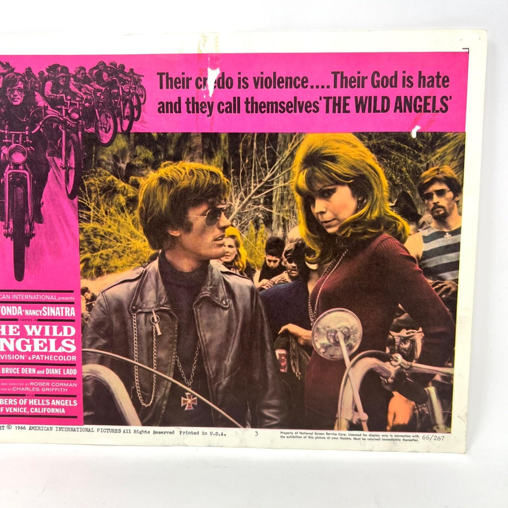 1966 The Wild Angels Movie Lobby Card No.3