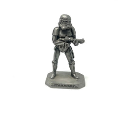 Star Wars Stormtrooper Rawcliffe Fine Pewter Figure Vintage 1994 Metal Figurine