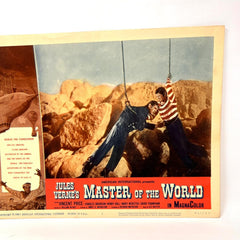 1961 Master Of The World Original Movie Lobby Card No.3 Jules Vernes Vince Price