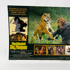 1977 The island of Dr. Moreau Horror Scifi Collectible movie Lobby Card set of 8