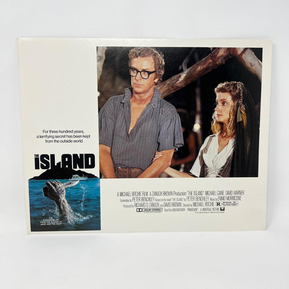 The island Scfi Movie Lobby Cards Set of 4