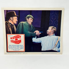 1966 Sherlock Holmes Meets jack The Ripper A Study In Terror Movie Lobby Card 7