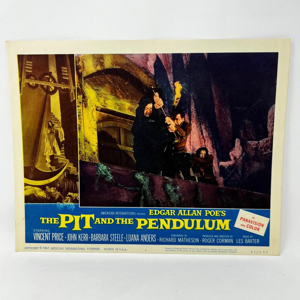 The Pit and the Pendulum Collectible movie Lobby Card No.7