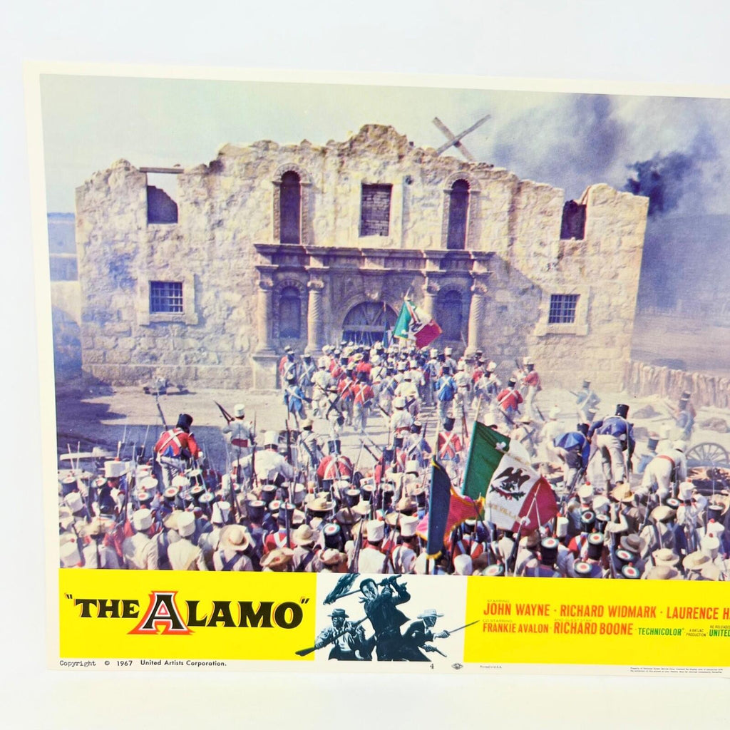 1967 The Alamo Original Movie Lobby card No.4