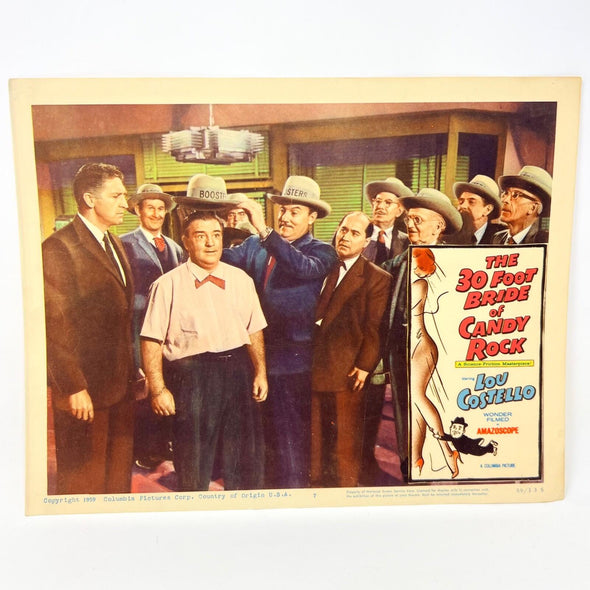 1959 The 30 Foot Bride Of Candy Rock Lobby Card Movie Poster No.7