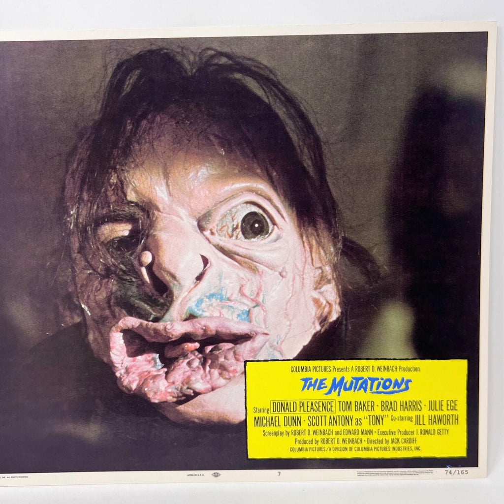 The Mutations Original Movie Lobby Card 74/165 No.7
