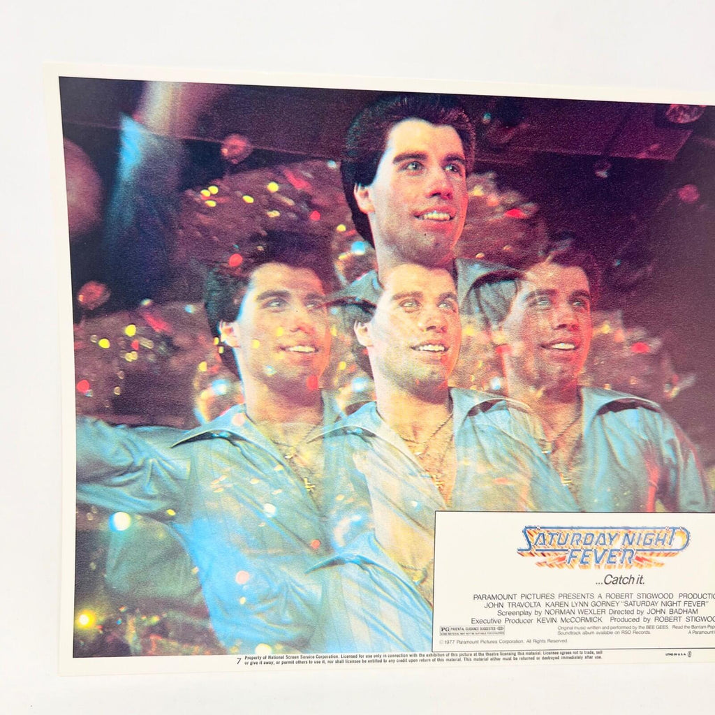 Saturday Night Fever  Original Movie Lobby card  No.7