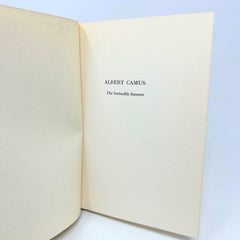 VINTAGE 1st edition Essays on lot of books Albert Camus The Stranger Plague Fall