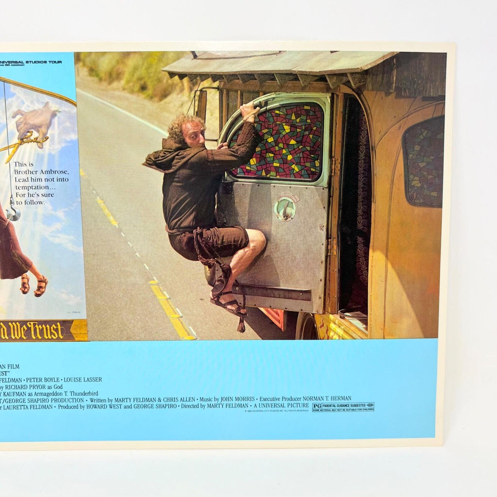 1980 In God We Trust Collectible Movie Lobby Card (a)