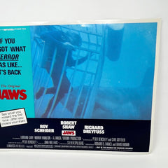1975 Universal Studios Jaws 2 Horror Film Original Movie Lobby Card (b)