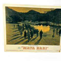 1963 MGM Mata Hari Collectible movie Lobby Card No.2