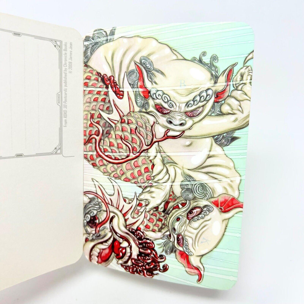 Xoxo : Hugs and Kisses by James Jean (2008, 29 Postcards Book!)