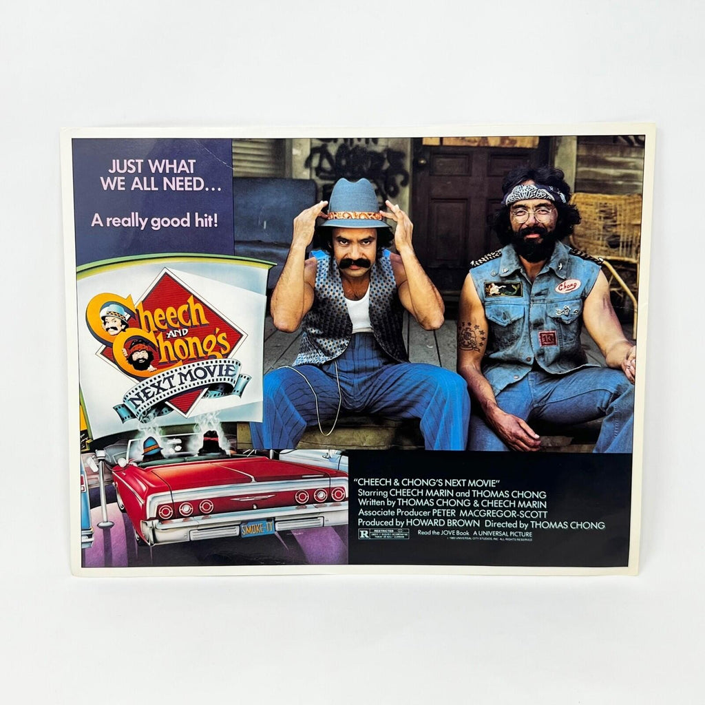 Cheech and Chong's Next Movie Collectible Lobby Card Poster