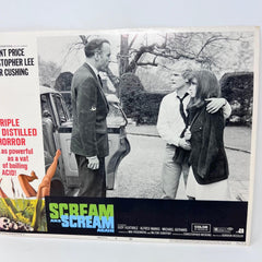 1970 Scream and Scream Again Original Movie Lobby Card 70/53 No.8