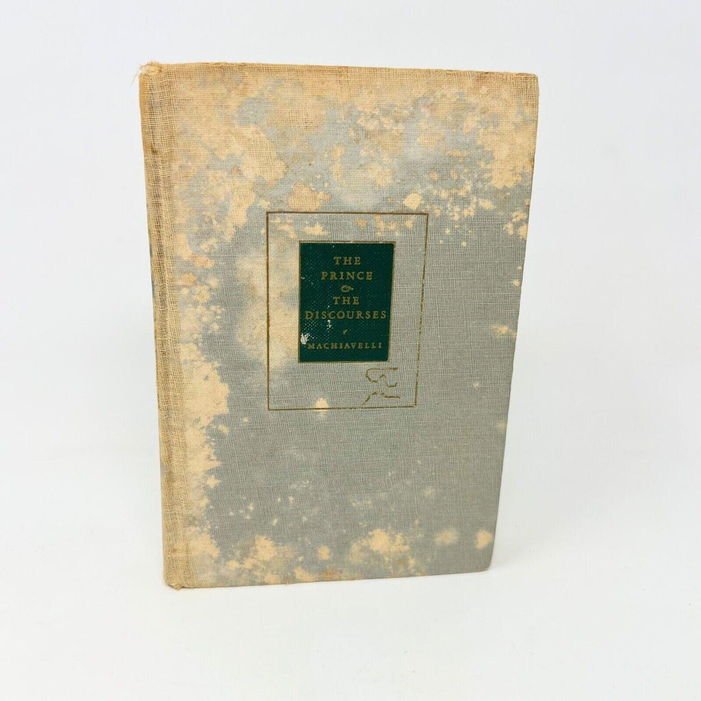 The Prince and The Discourses Niccolo Machiavelli Modern Library Hardcover 1950