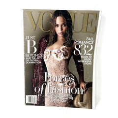 Vogue Magazine September 2015 Beyoce Cover Fall Romance Forces Of Fashion