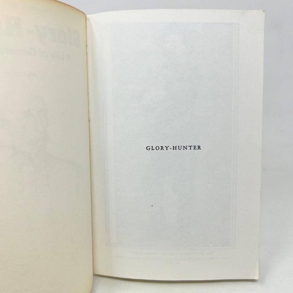 Glory-Hunter A life of General Custer Hardcover Book