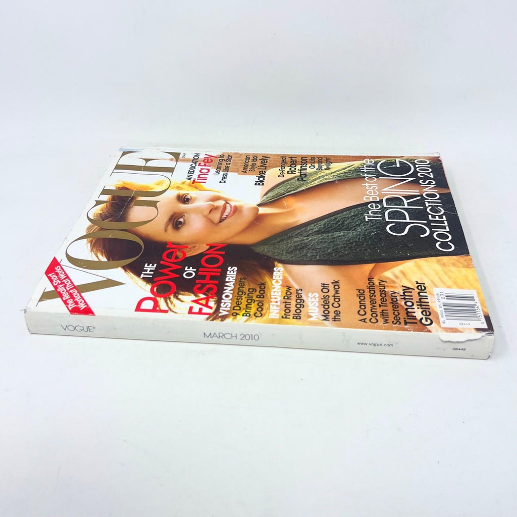 Vogue Magazine March 2010 Tina Fey Blake Cover