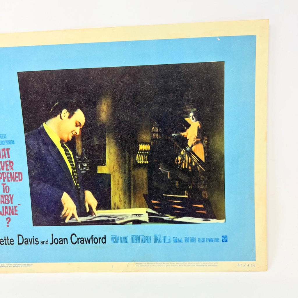 1962 What Ever Happened To Baby Jane Collectible Movie Lobby Card No.3