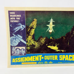 1962 Assignment - Outer Space  Movie Lobby Card No.6
