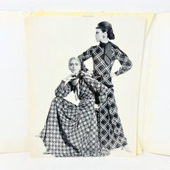 Drawings by Kenneth Paul Block Folder Pierre Cardin Christian Dior YSL