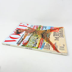 Vogue Magazine June 2002 Ashley Judd Cover The Best Swimsuits