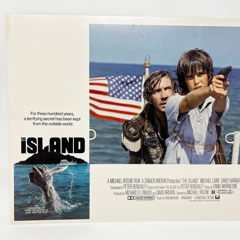 The island Sci-fi Movie Lobby Cards Set of 4