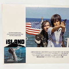 The island Sci-fi Movie Lobby Cards Set of 4