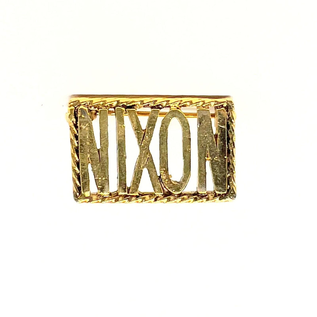 Vintage 1968 Presidential Campaign Richard Nixon Lapel Pin
