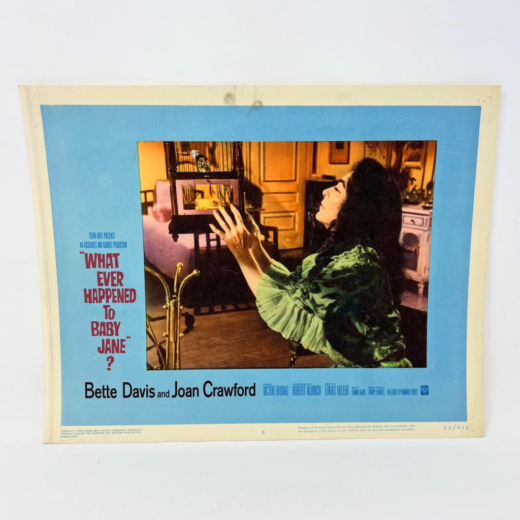 1962 What Ever Happened To Baby Jane Collectible Movie Lobby Card No.6