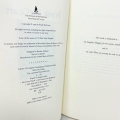 1999 'Tis: a Memoir FRANK MCCOURT Hardcover