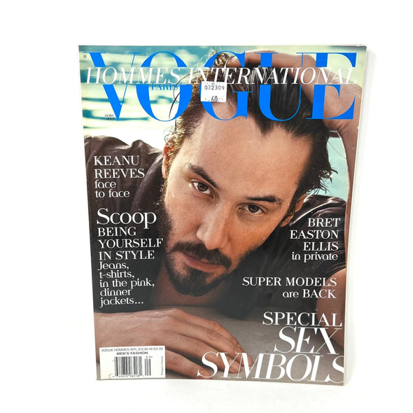 Vogue Hommes International 90 Spring Summer 2009 Keanu Reeves Cover