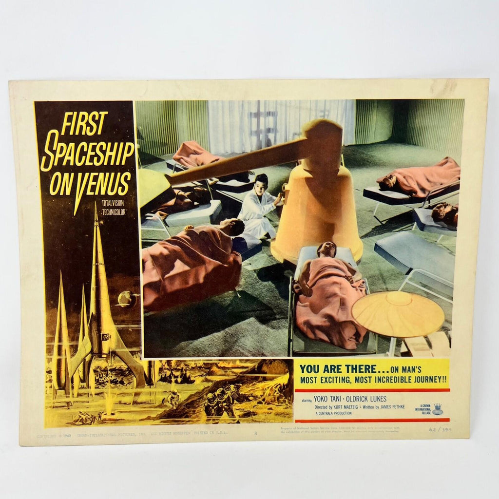 1962 First Spaceship On Venus Collectible movie Lobby Card No. 8