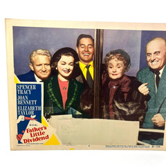 Father's Little Dividend Movie Lobby Card No.5 Spencer Tracy Elizabeth Taylor