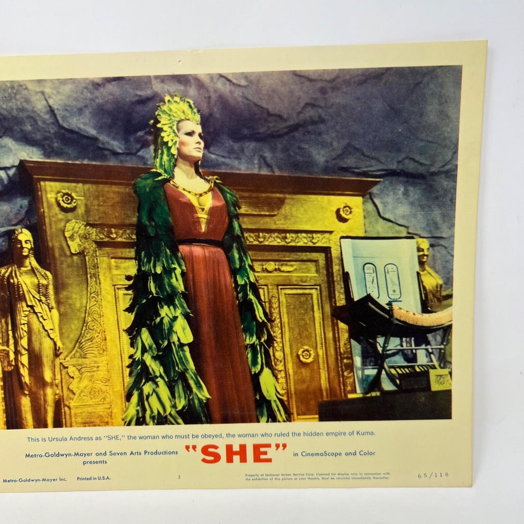 1965 She Collectible Movie Lobby Card No.3
