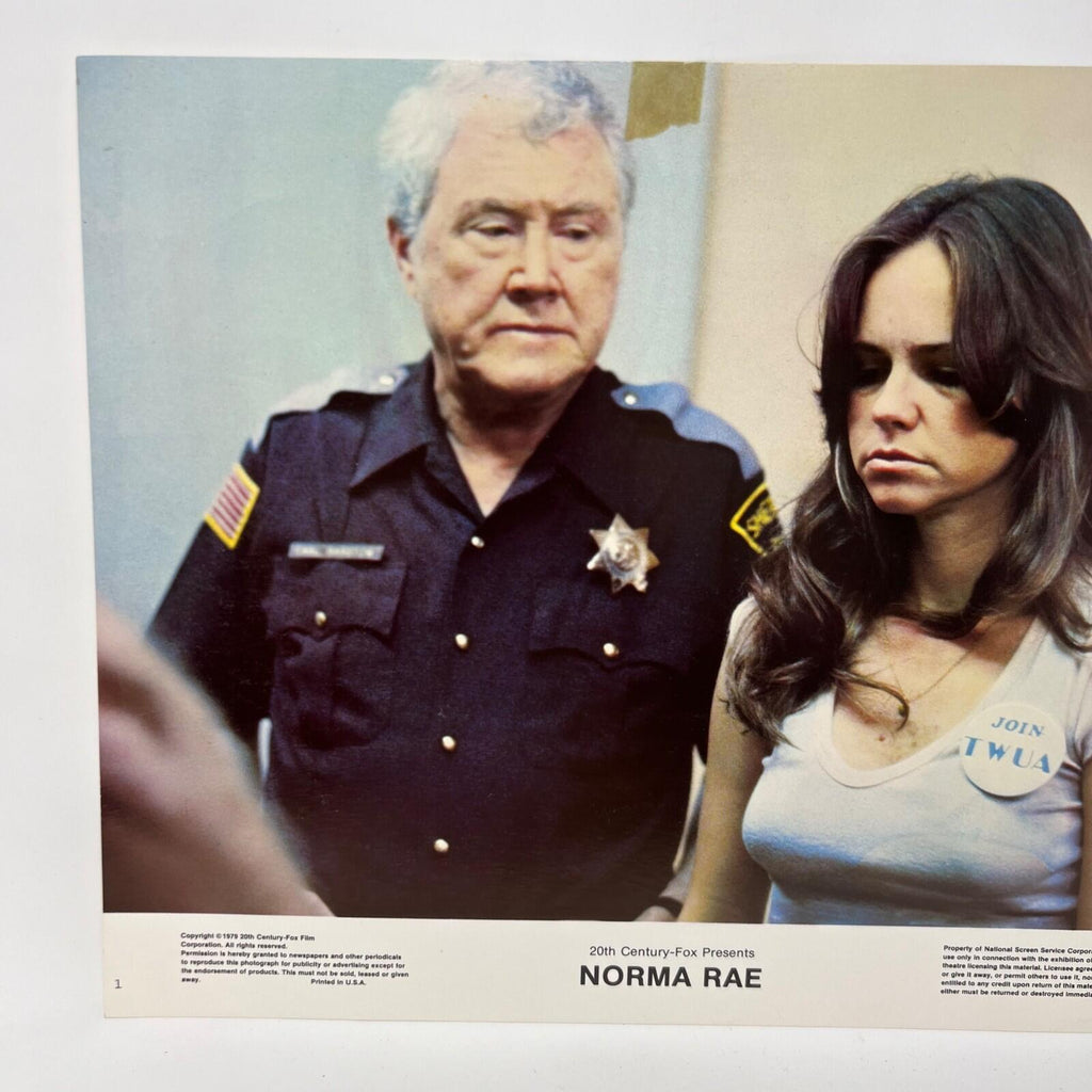 1979 Norma Rae Collectible Movie Lobby Card No.1