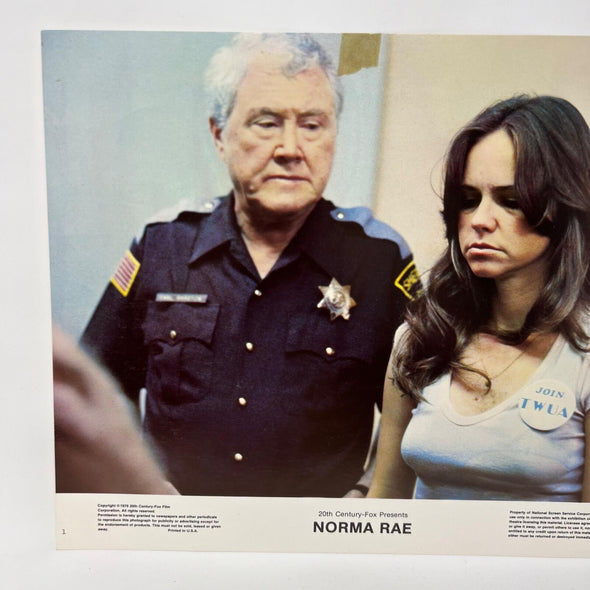 1979 Norma Rae Collectible Movie Lobby Card No.1