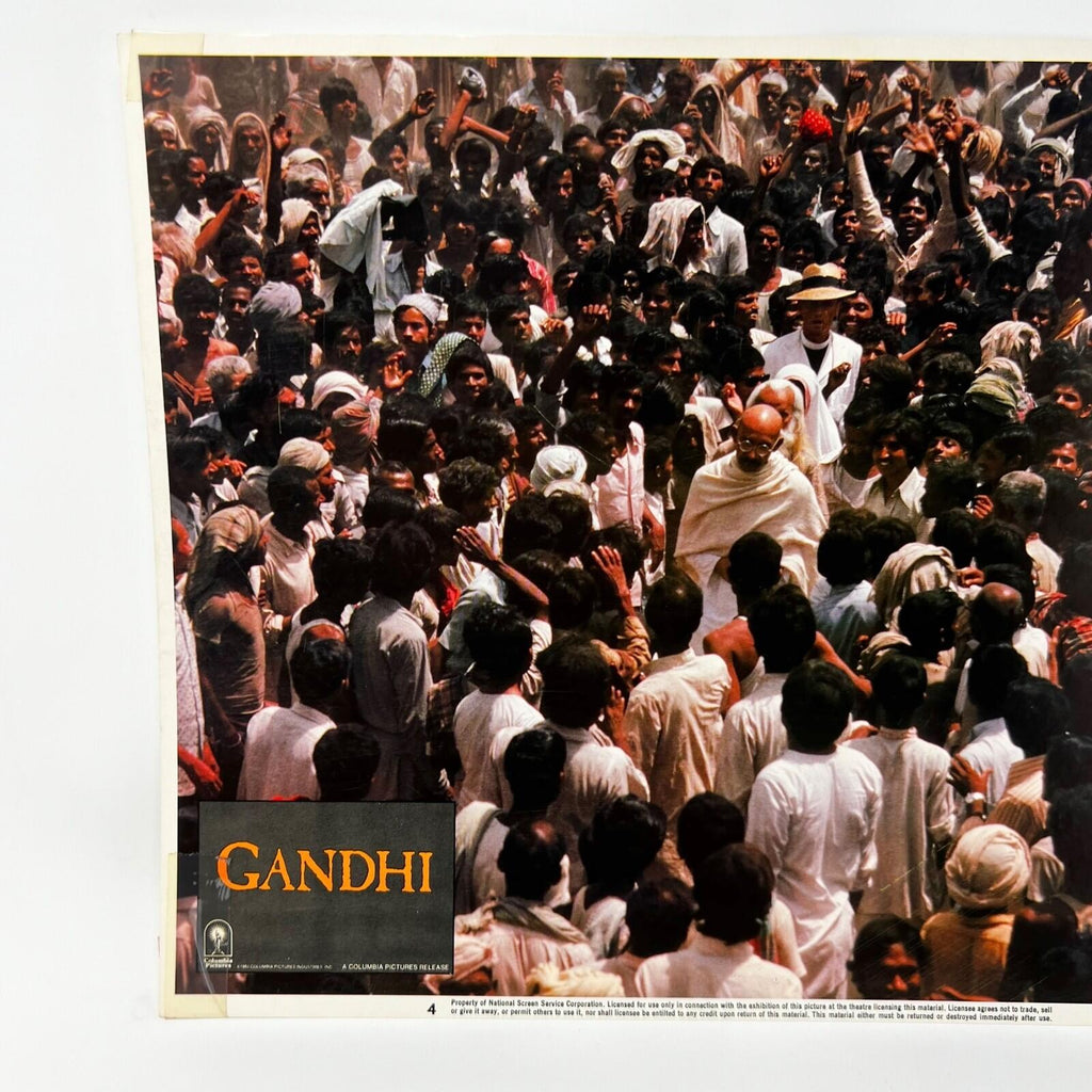Gandhi Movie Lobby Cards Poster set of 4