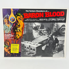1972 The Torture Chambers Of Baron Blood Lobby Card Movie Poster No.8