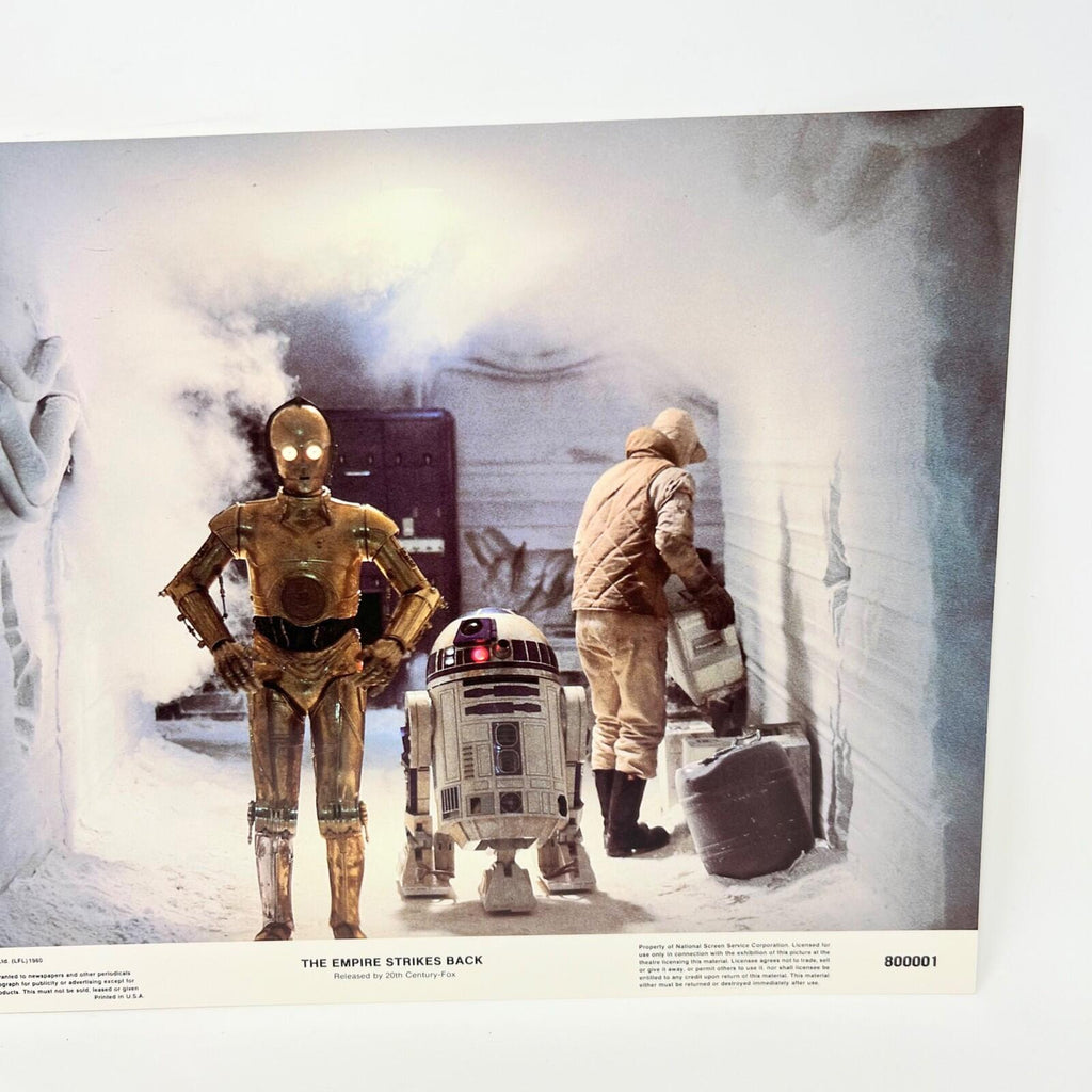 Star Wars The Empire Strikes back Sci-Fi Original Movie Lobby Card (f) 800001