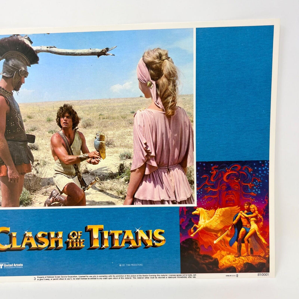 1981 Clash Of The Titans Lobby Card Movie Poster No.3