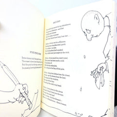 Vintage 90s, Falling Up, poems and drawings by Shel Silverstein, Hardcover Book